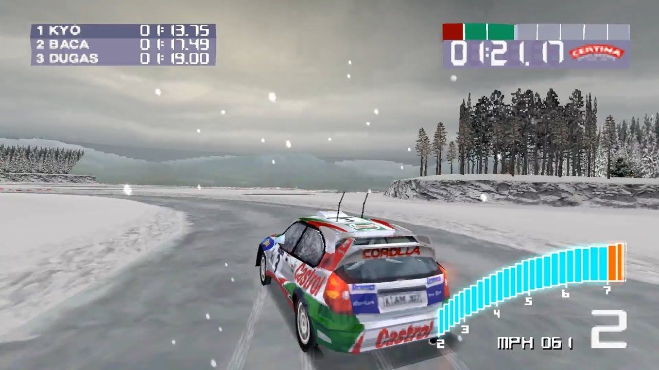 Colin McRae Rally 2.0 (PS1) PlayStation Inside