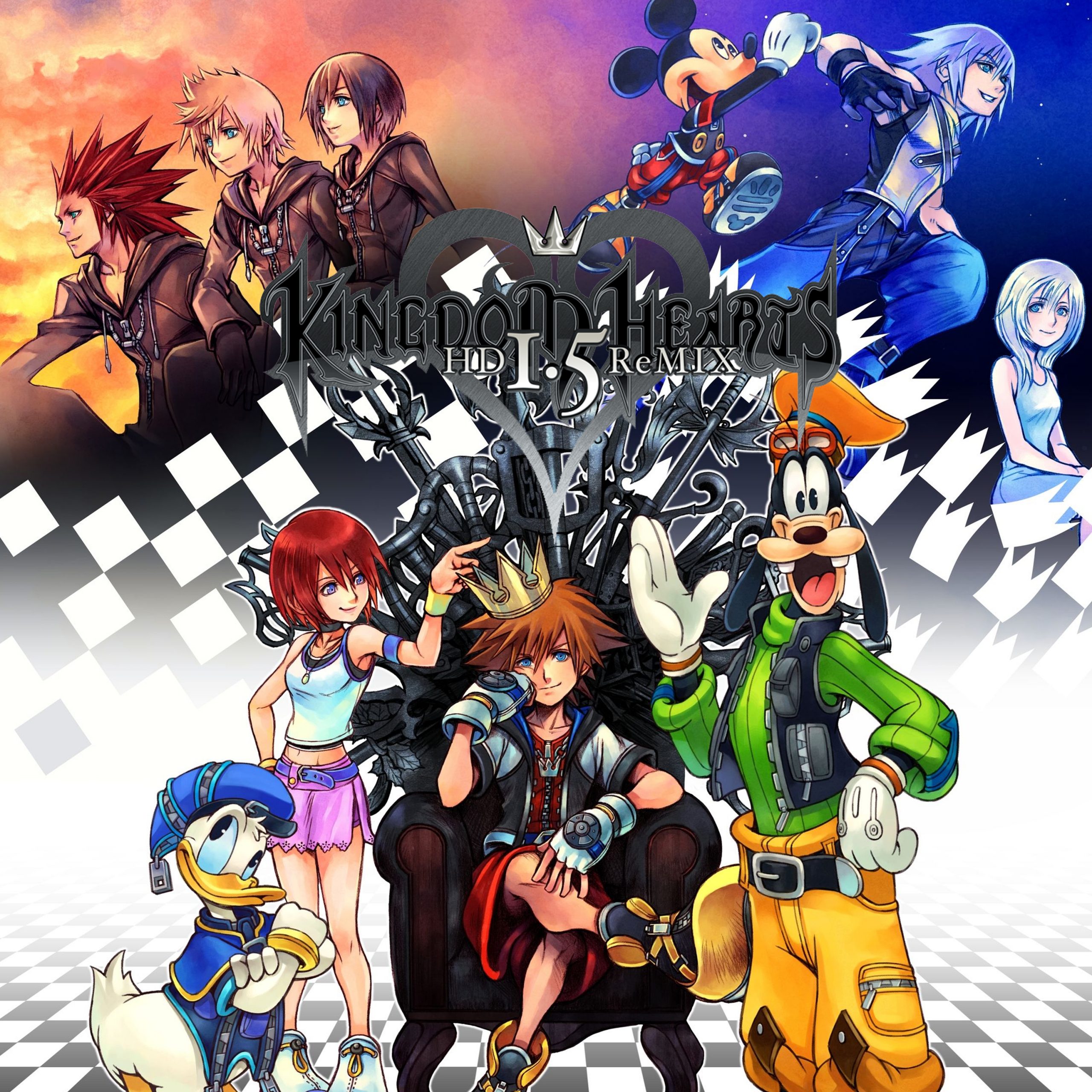 Kingdom Hearts 1 5 Hd Remix Ps3 Playstation Inside