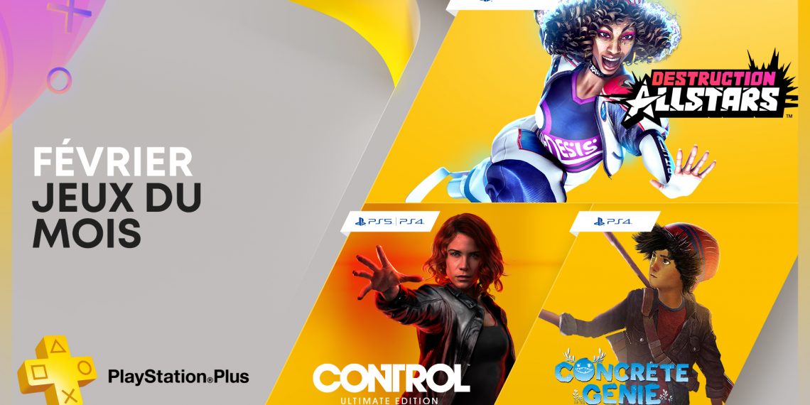 PlayStation Plus : Les jeux gratuits de février 2021