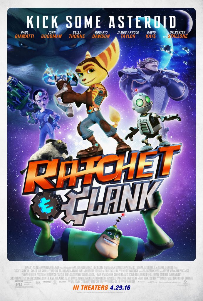 affiche du film Ratchet and Clank en VO