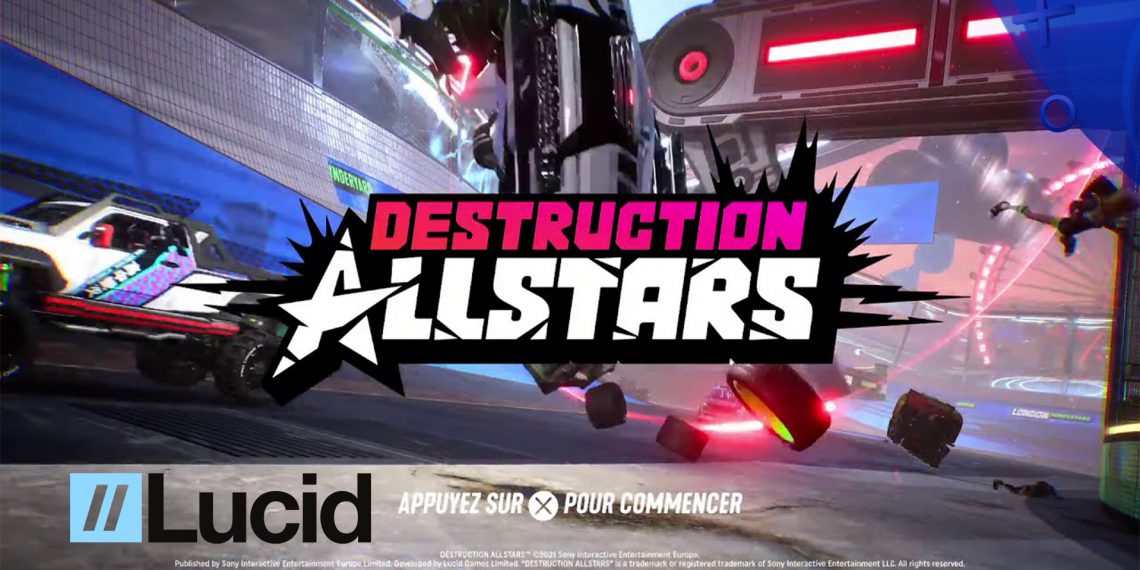 Image du menu start de Destruction Allstars