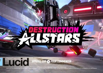 Image du menu start de Destruction Allstars