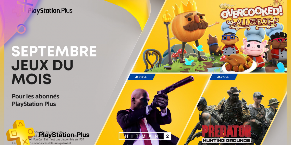 PlayStation Plus : Les jeux gratuits de septembre 2021