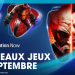 PlayStation Now : Les jeux du mois de septembre