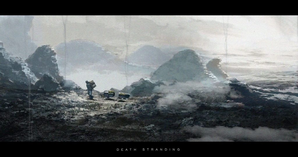 Concept art pour Death Stranding (Kojima Productions) par Kohei Hirose