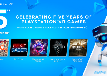 Anniversaire PS VR, jeux les plus joués