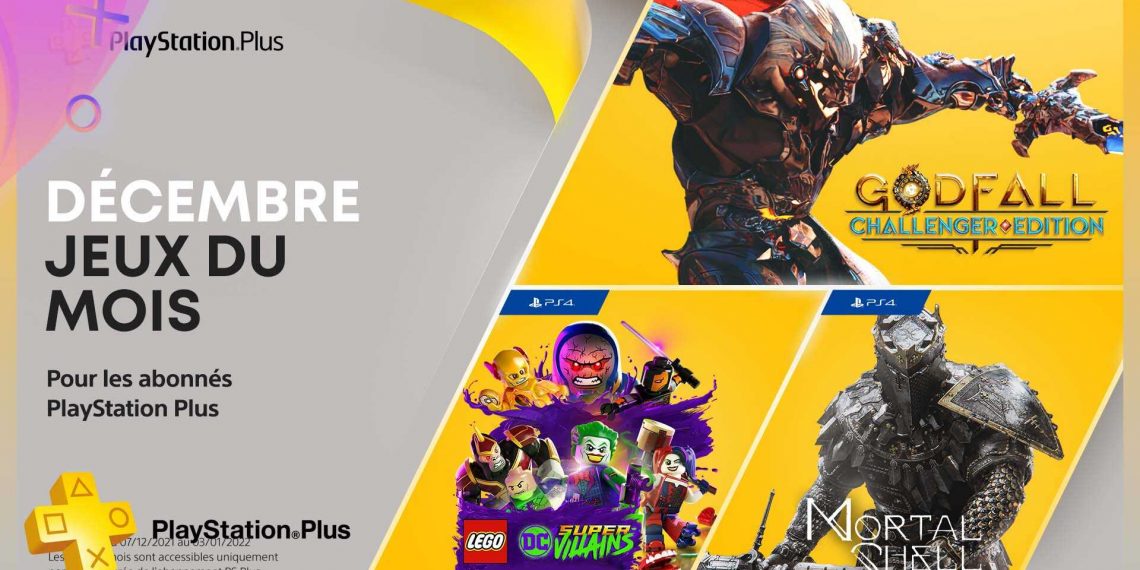 PlayStation Plus : Jeux gratuits en décembre 2021