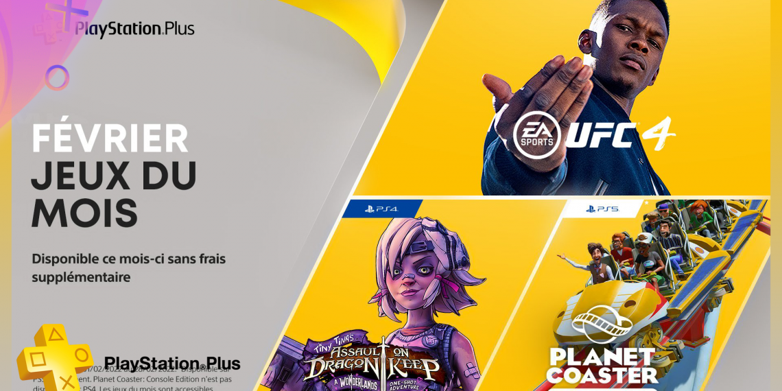 PlayStation Plus : les jeux gratuits de février 2022