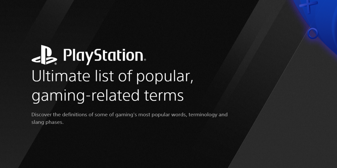 PlayStation publie un dictionnaire du jeu vidéo