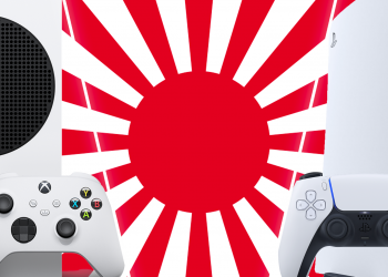 Drapeau Japon, Xbox Series S et PS5