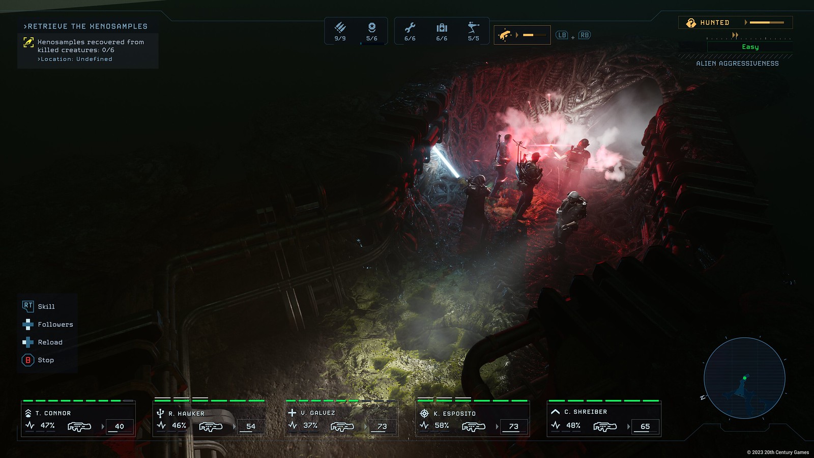 Image de gameplay de Aliens Dark Descent - narrative designer
