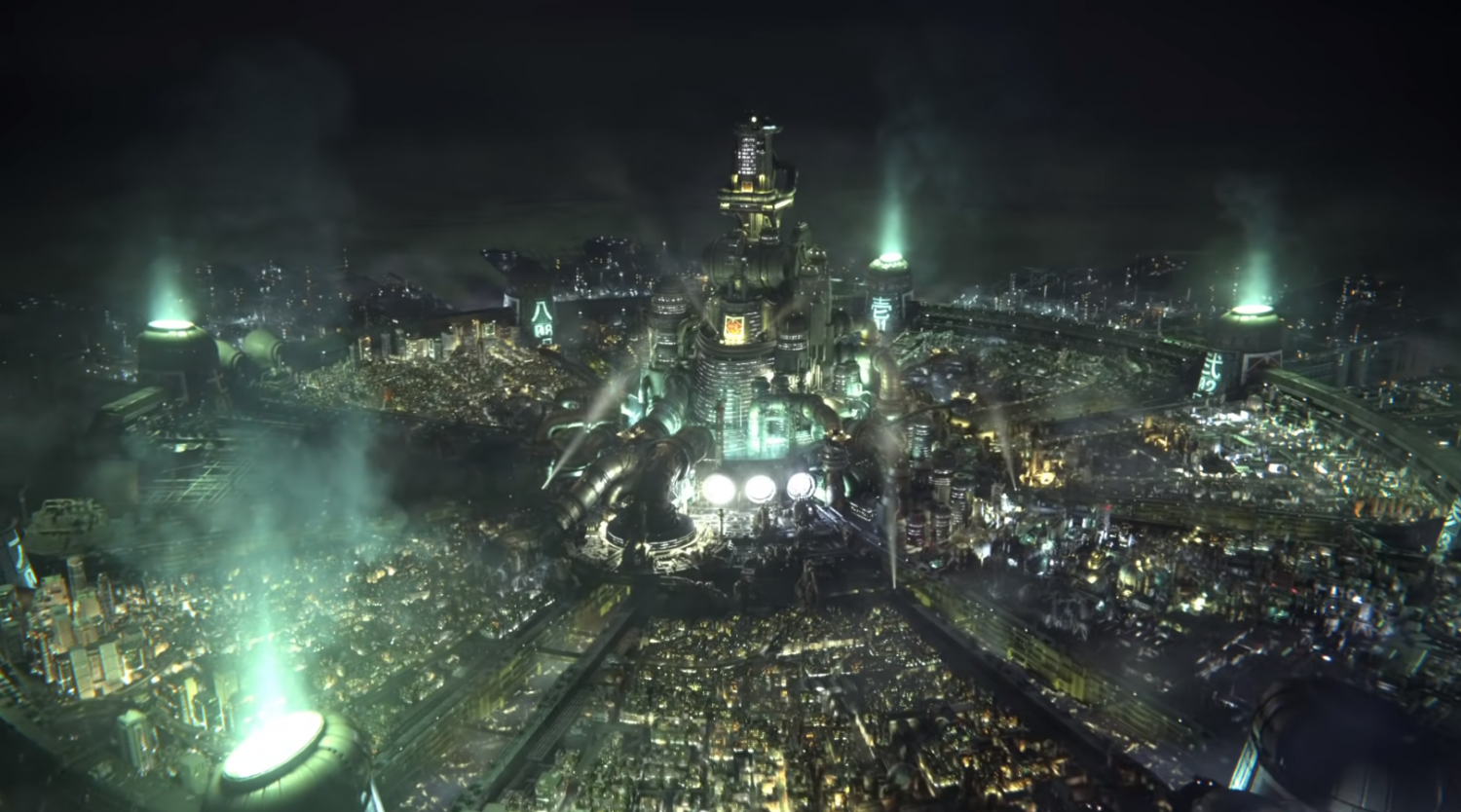 Midgar dans Final Fantasy VII Remake