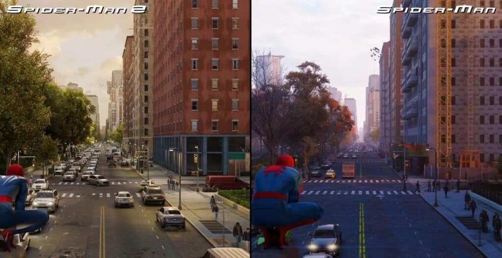 Spider-Man 1 vs Spider-Man 2