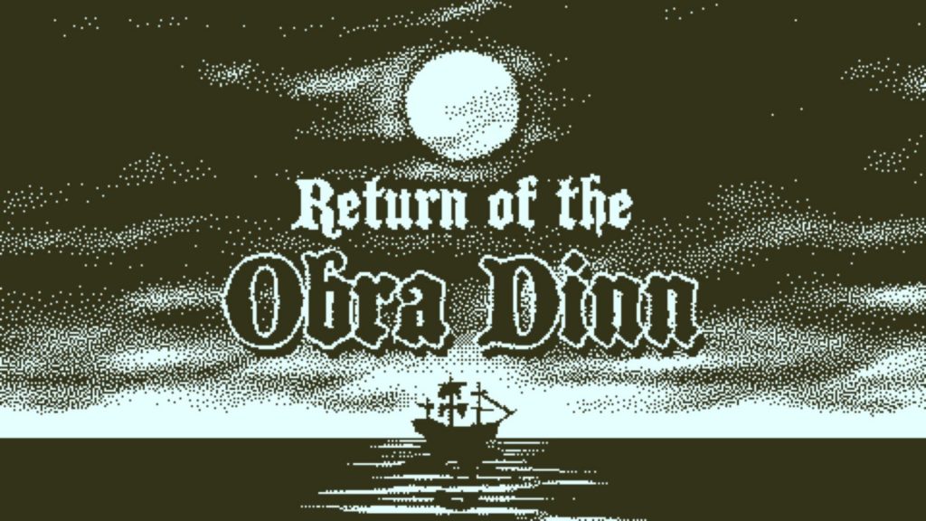 Artwork officiel de Return of the Obra Dinn