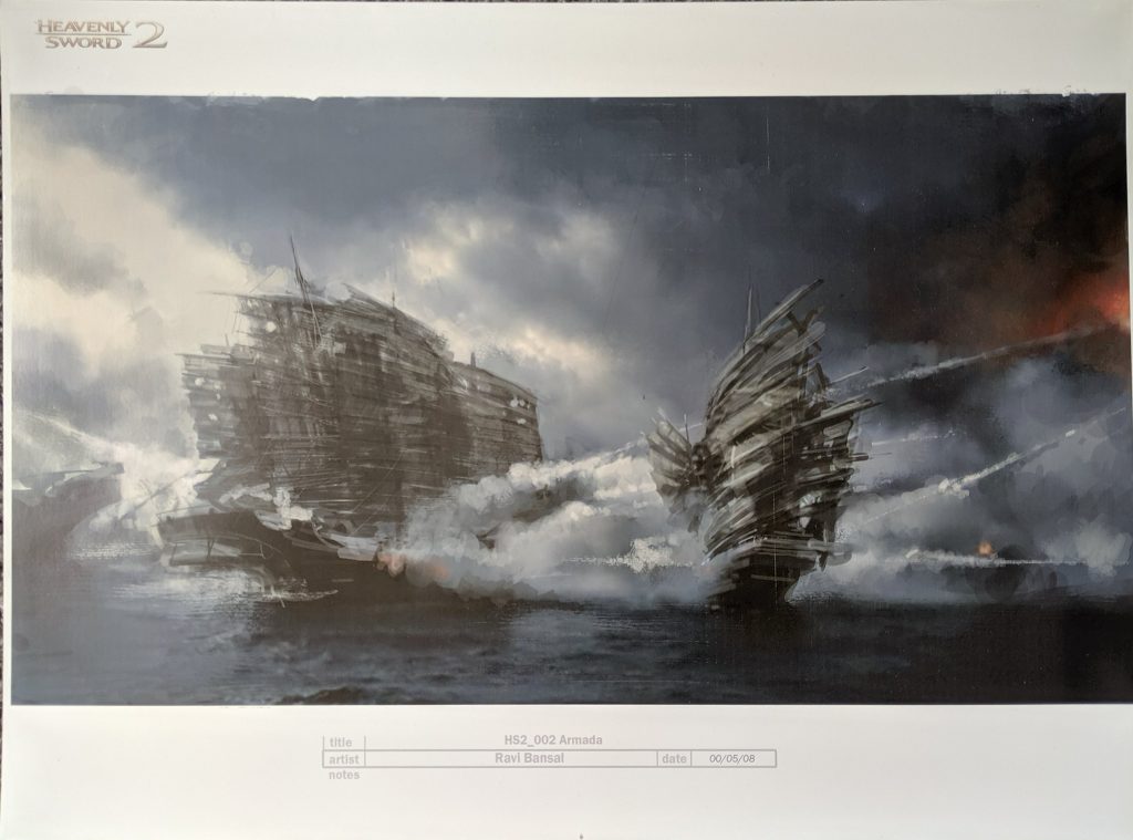 Concept Art pour Heavenly Sword 2